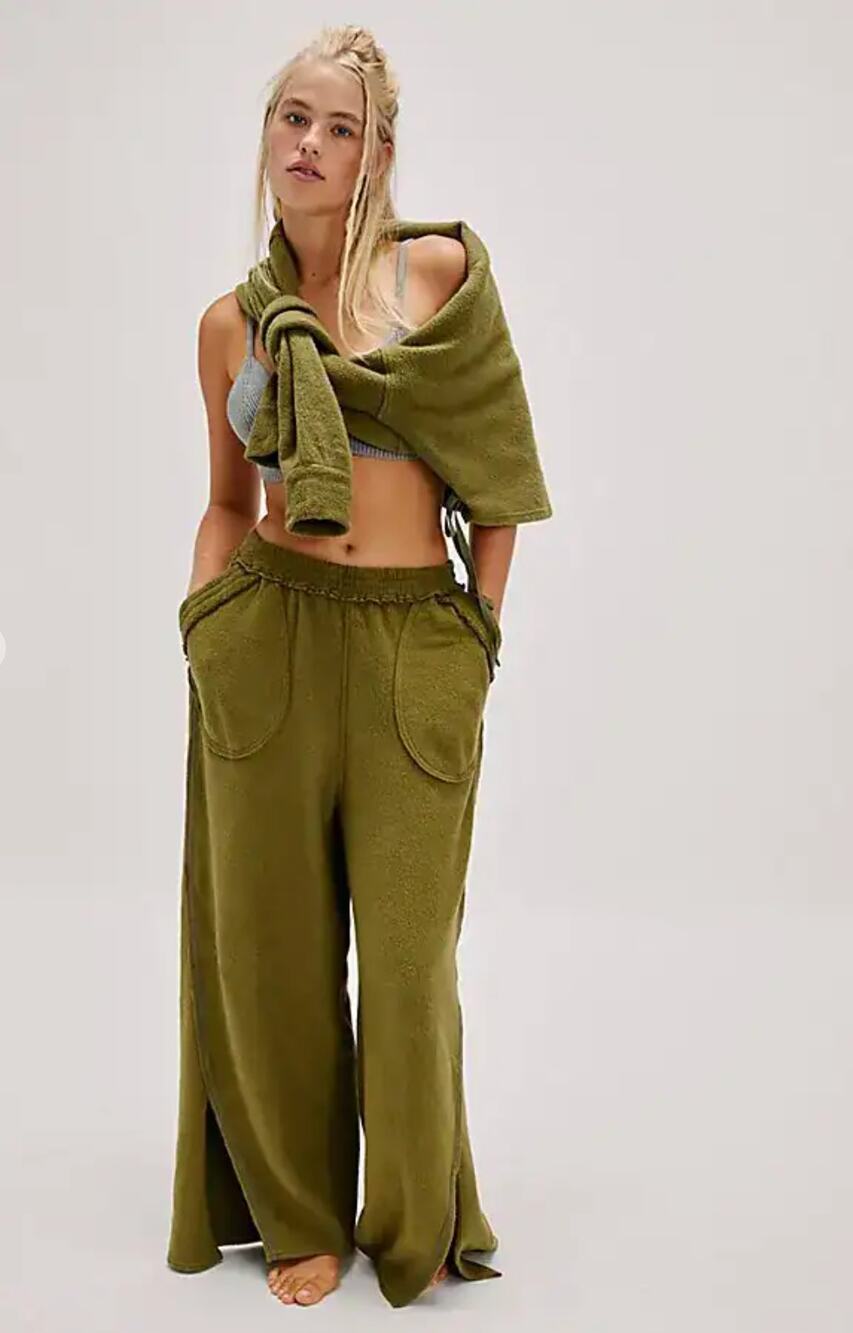 NWOT Free People Chill Beat Lounge Pants | Size S